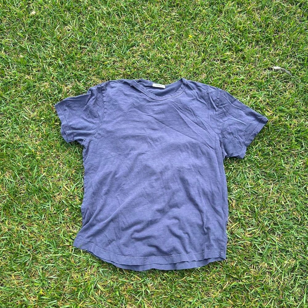 Buck Mason Navy tee men’s size L Large